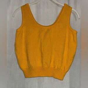 St. John Golden Knit Tank Top